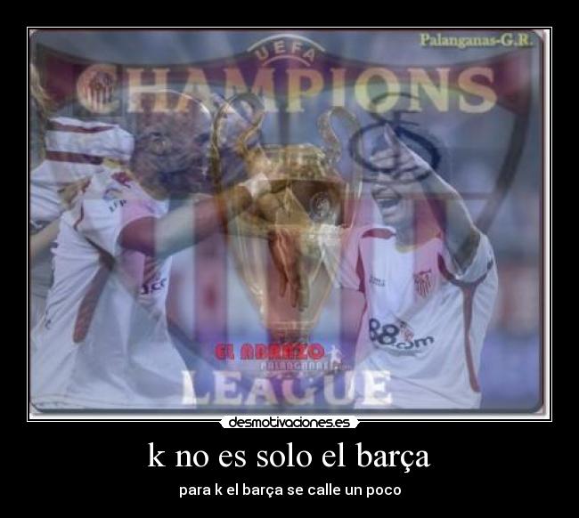 k no es solo el barça -