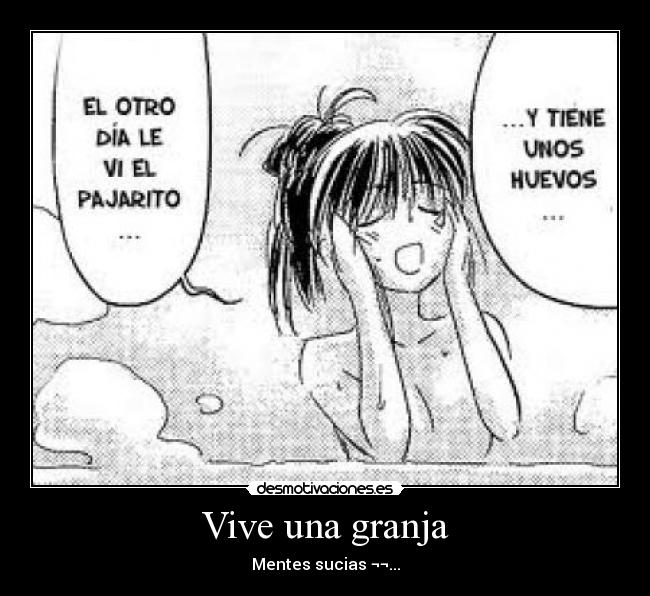 carteles granja sexo mentes sucias desmotivaciones