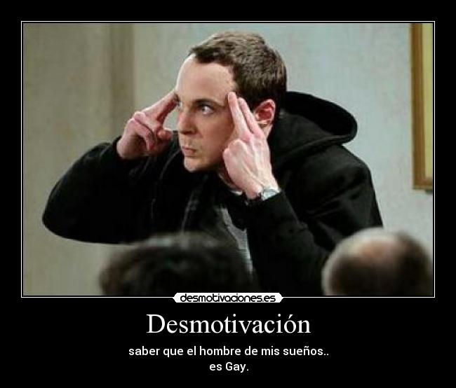 carteles gay sheldon desmotivaciones