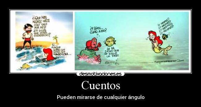 Cuentos - Pueden mirarse de cualquier ángulo