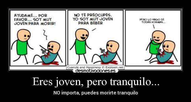 carteles joven desmotivaciones