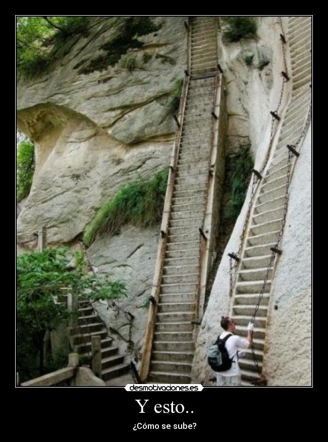Y esto.. - ¿Cómo se sube?