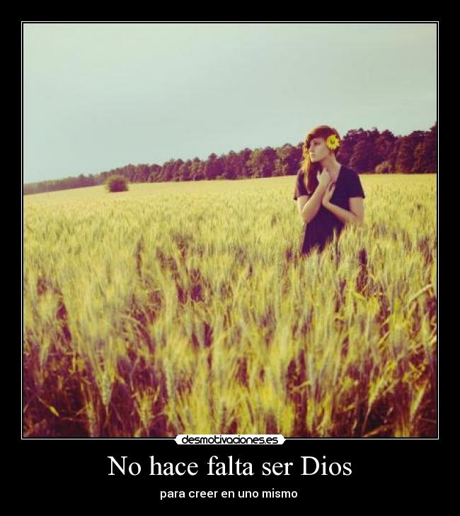 No hace falta ser Dios - 