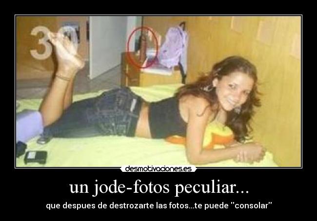 un jode-fotos peculiar... - 