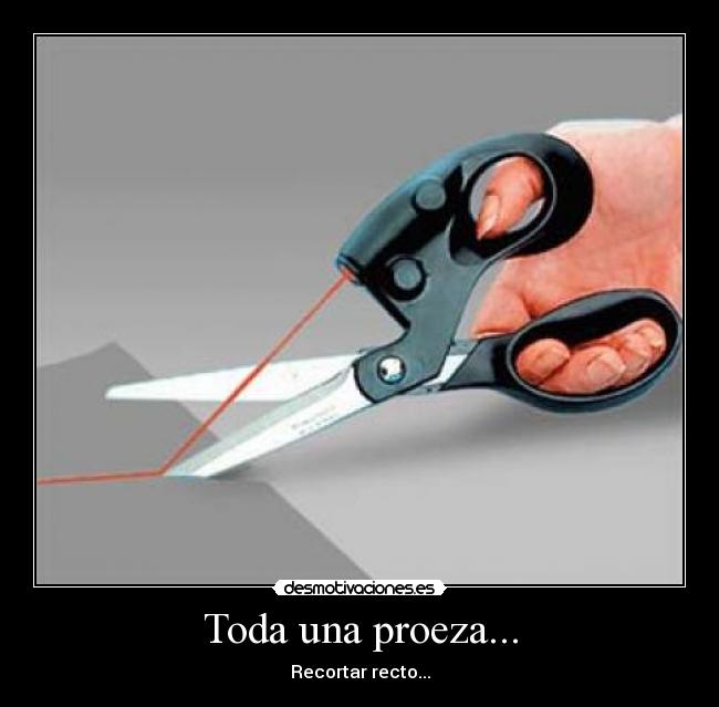 Toda una proeza... -