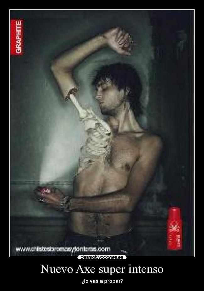 Nuevo Axe super intenso - ¿lo vas a probar?