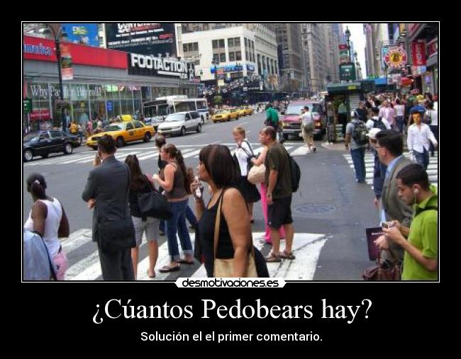 ¿Cúantos Pedobears hay? - Solución el el primer comentario.