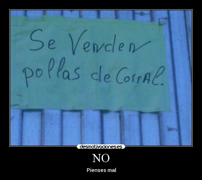 carteles corral desmotivaciones