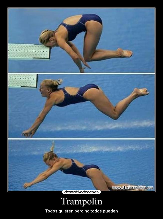 Trampolín - Todos quieren pero no todos pueden
