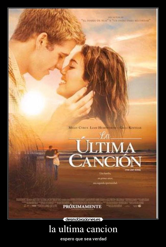 la ultima cancion - espero que sea verdad