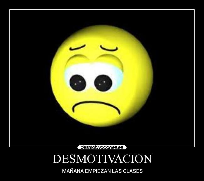 DESMOTIVACION - 