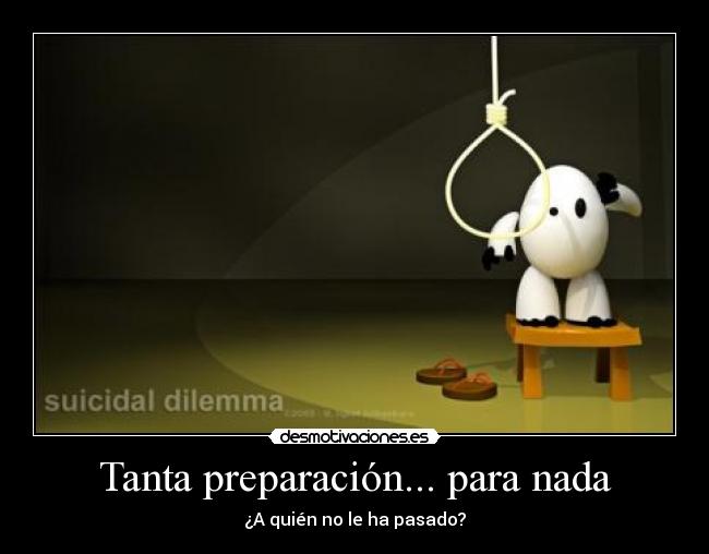 carteles suicidio chiste dilema desmotivaciones