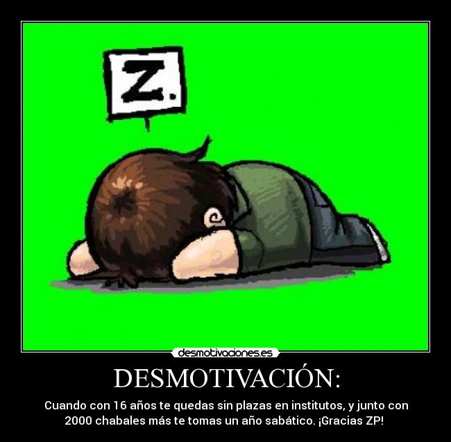 DESMOTIVACIÓN: - 