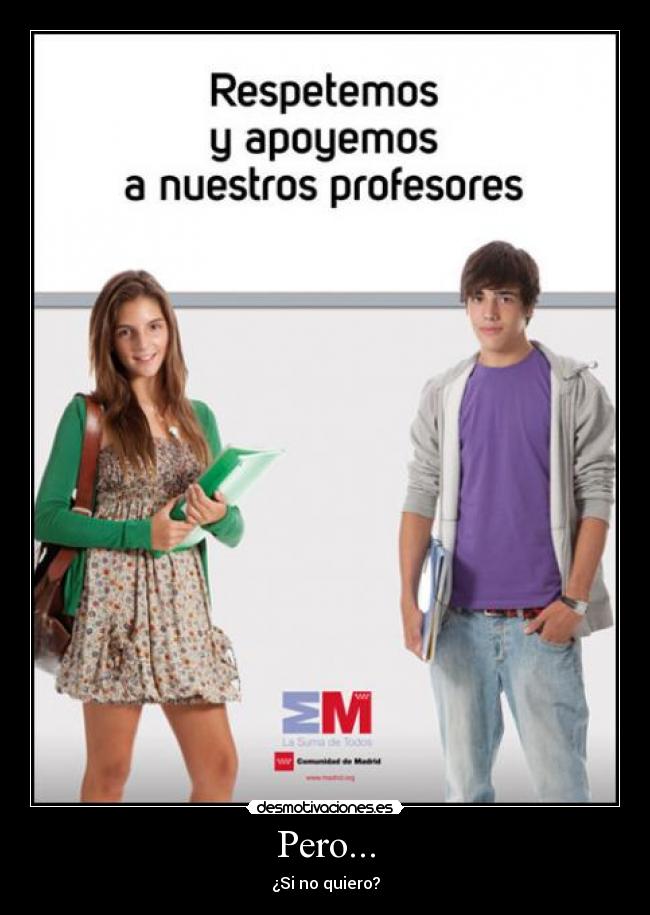 carteles profesores desmotivaciones