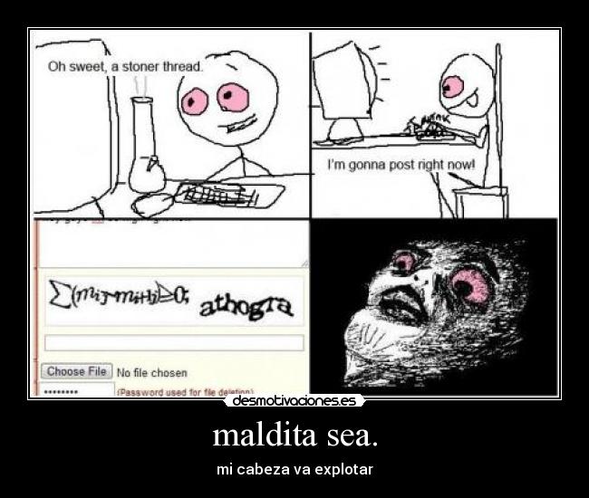maldita sea. - 