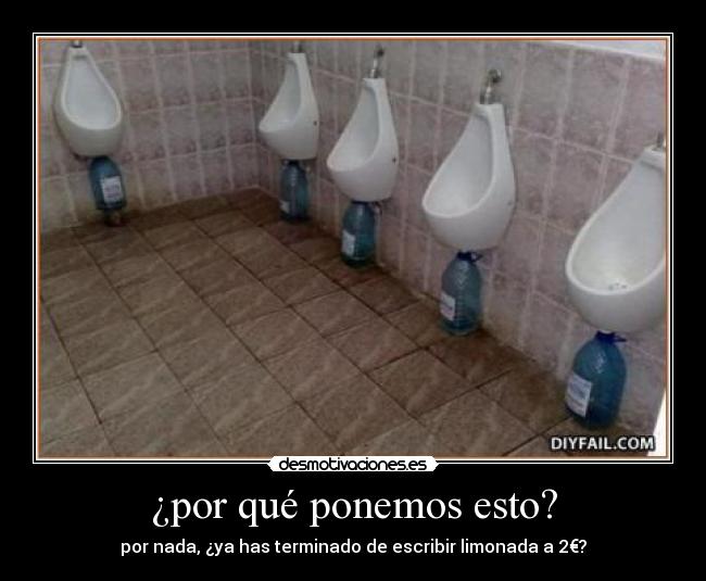 ¿por qué ponemos esto? - 