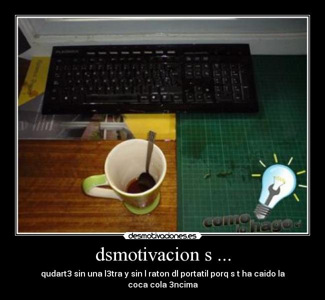carteles sin tclado desmotivaciones