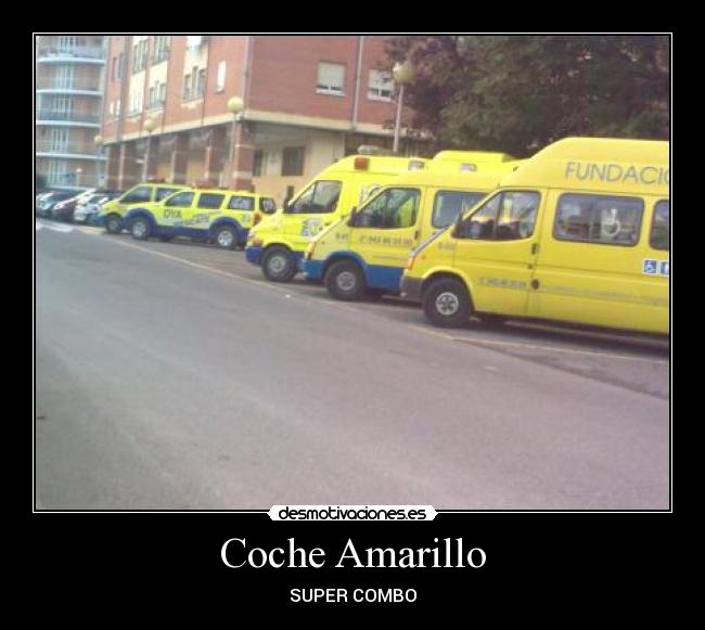 Coche Amarillo - 