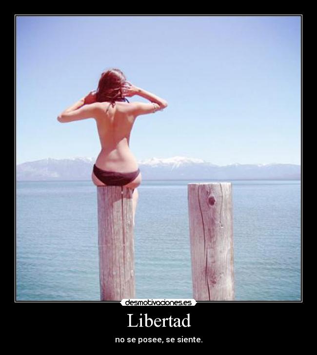 carteles libertad libertad sentir desmotivaciones