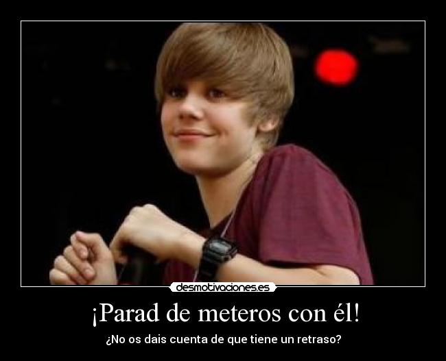 carteles justin bieber downie desmotivaciones