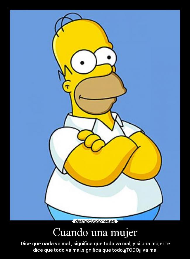 Cuando una mujer -