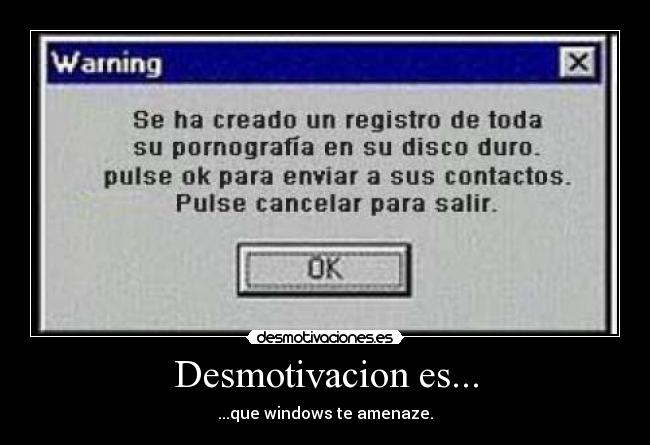 Desmotivacion es... -