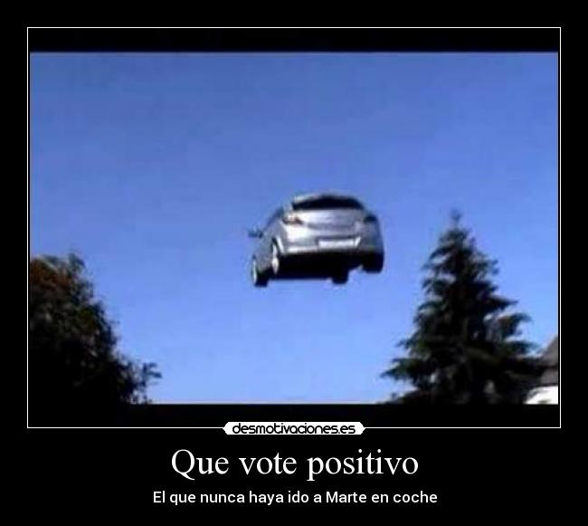 Que vote positivo - 