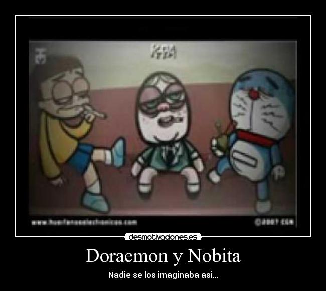 Doraemon y Nobita - Nadie se los imaginaba asi...