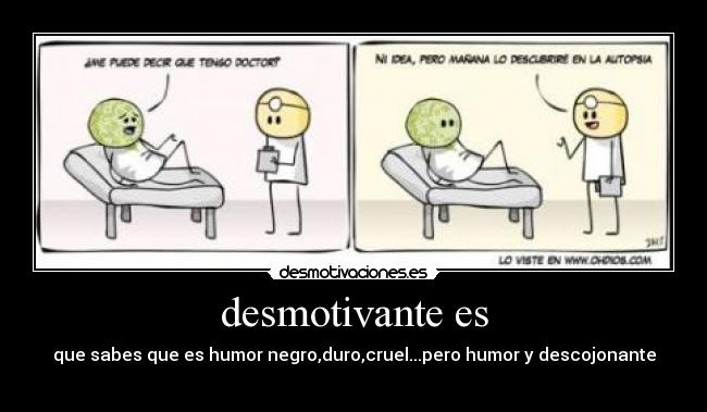desmotivante es -