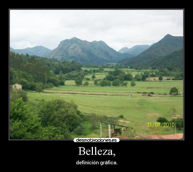 Belleza, - definición gráfica.