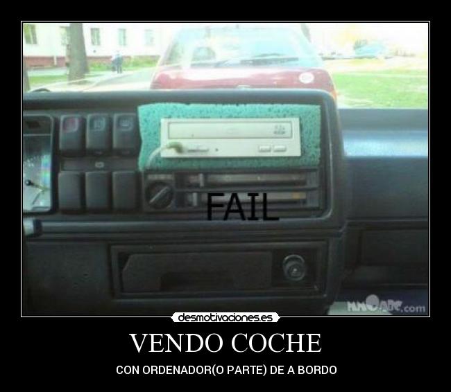 VENDO COCHE - CON ORDENADOR(O PARTE) DE A BORDO