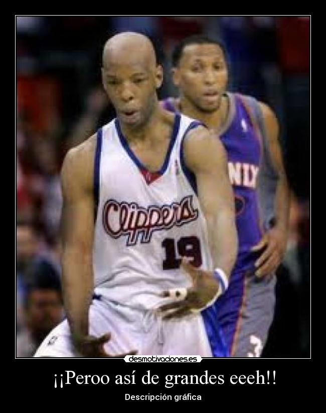 ¡¡Peroo así de grandes eeeh!! - Descripción gráfica