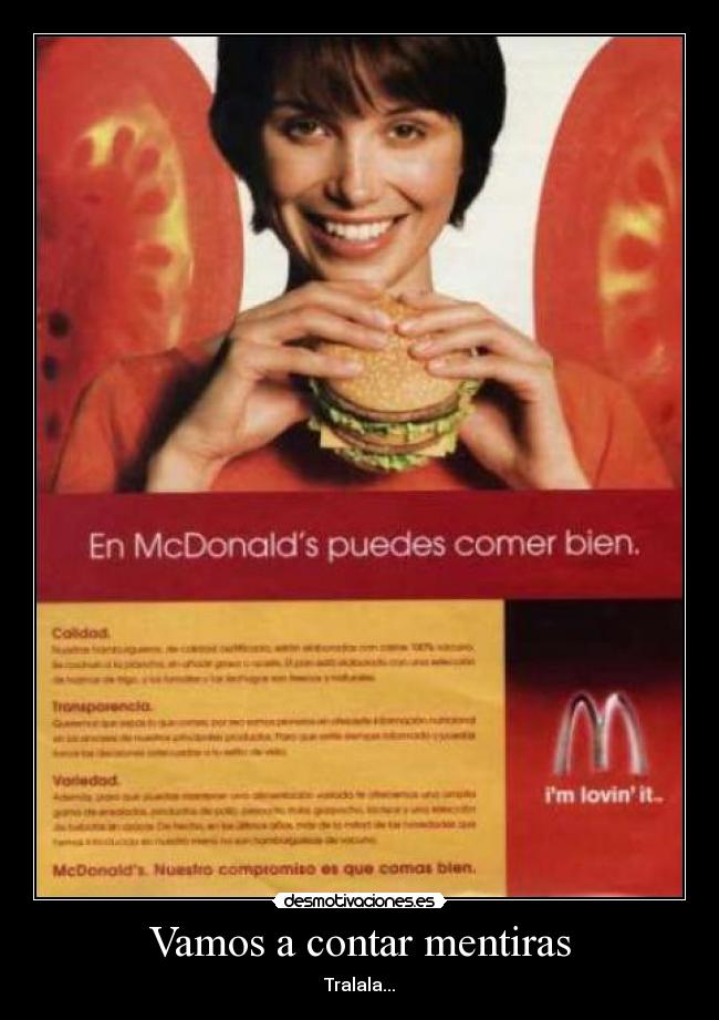 Vamos a contar mentiras - Tralala...