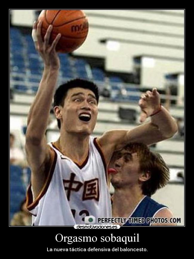 Orgasmo sobaquil - La nueva táctica defensiva del baloncesto.