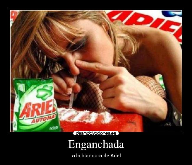 Enganchada - a la blancura de Ariel