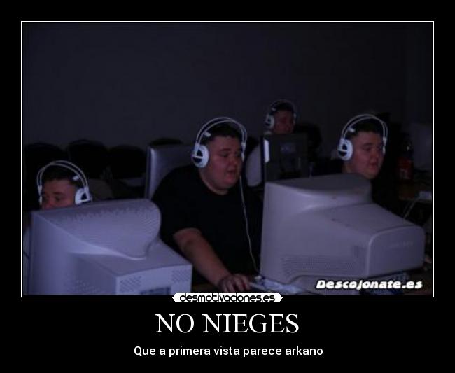 NO NIEGES - Que a primera vista parece arkano