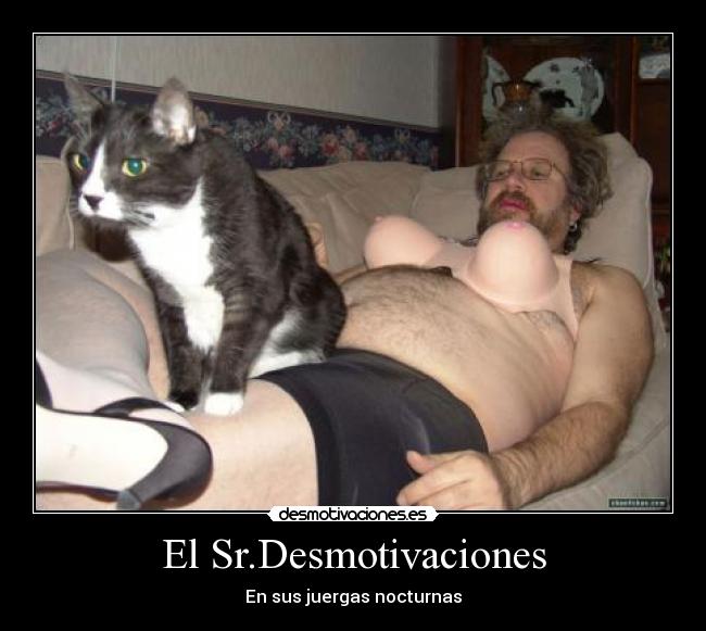 El Sr.Desmotivaciones - En sus juergas nocturnas