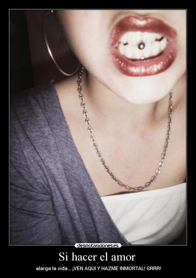 Si hacer el amor  - 