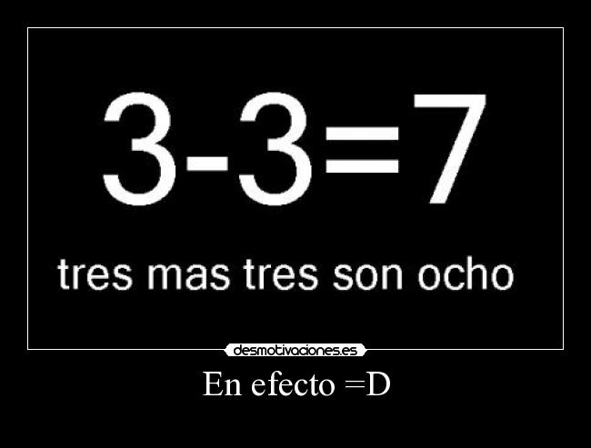 En efecto =D - 