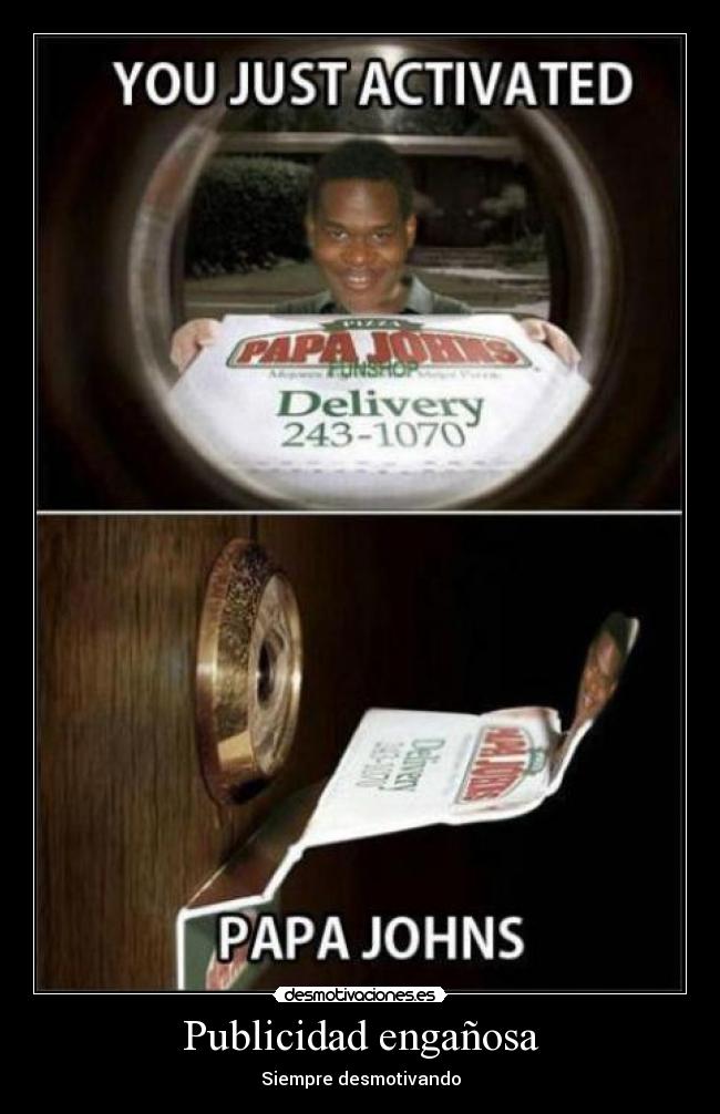 Publicidad engañosa -