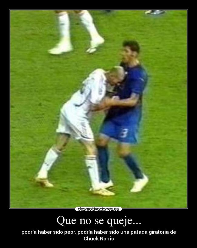 Que no se queje... - 