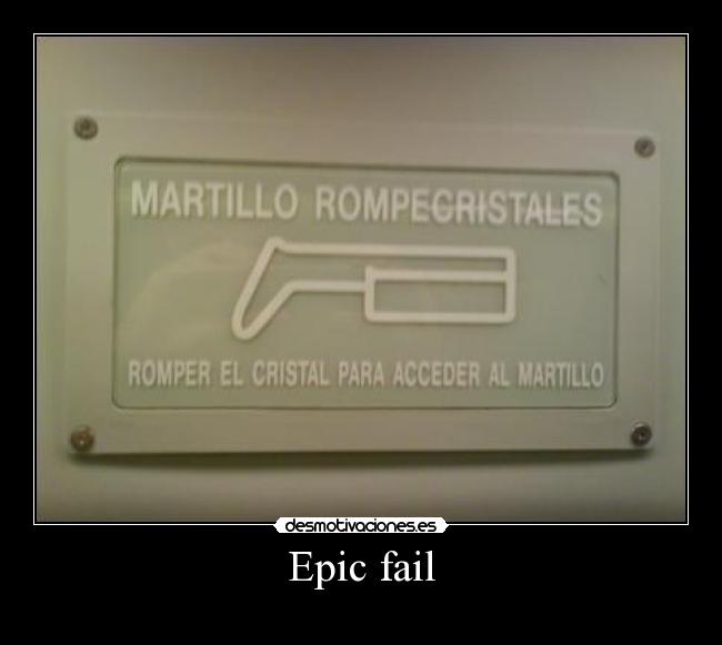 Epic fail -