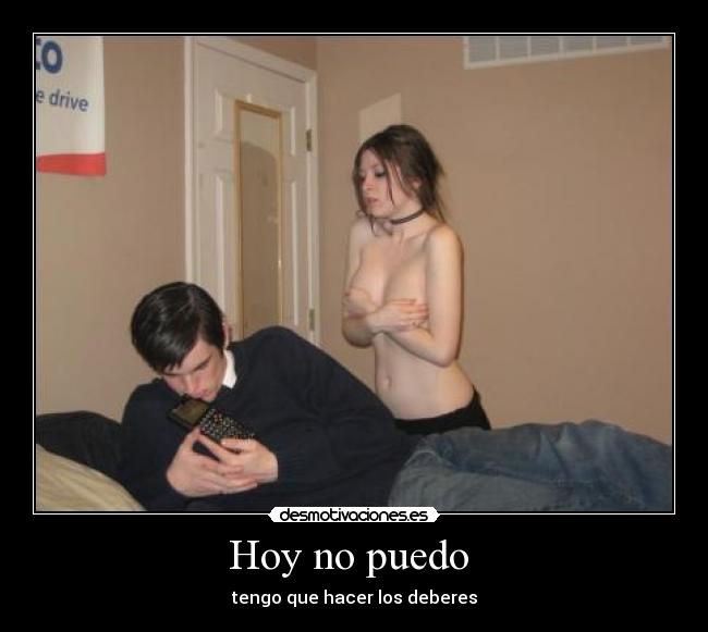 Hoy no puedo -