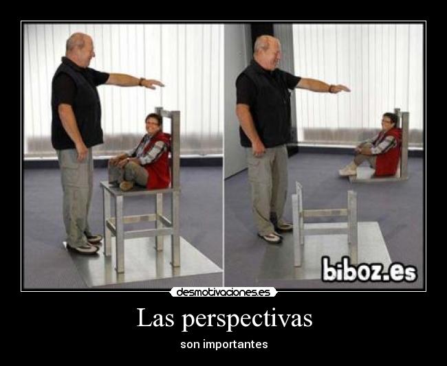 Las perspectivas - son importantes