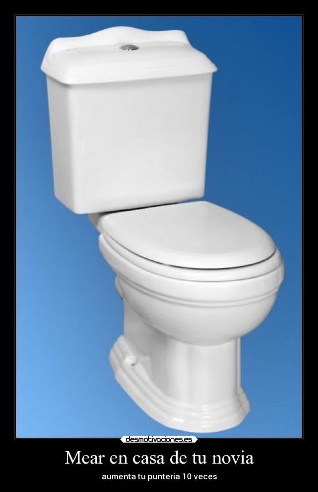 Mear en casa de tu novia - aumenta tu punteria 10 veces