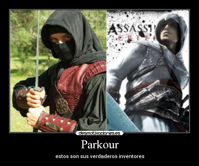 Parkour - estos son sus verdaderos inventores