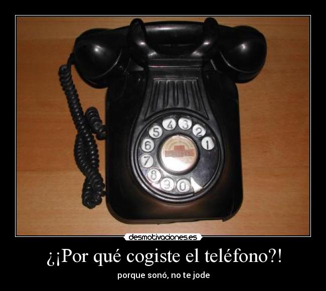 ¿¡Por qué cogiste el teléfono?! - 