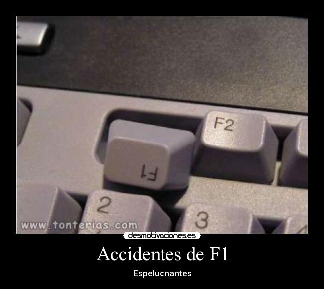 Accidentes de F1 -
