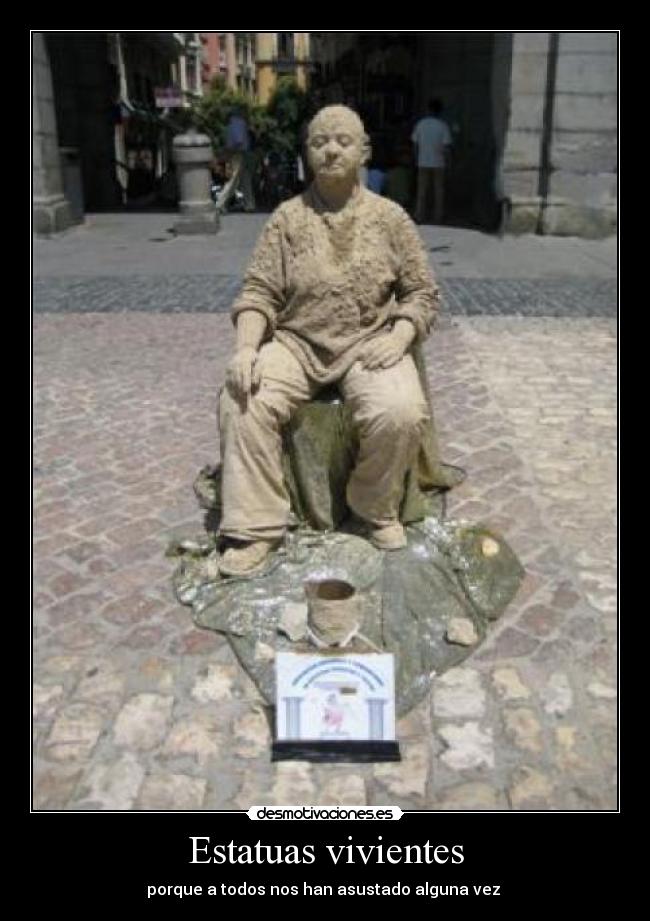 Estatuas vivientes -