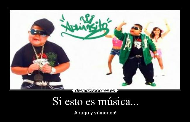 carteles musica adriansito desmotivaciones